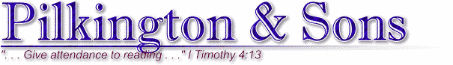 Pilkington and Sons